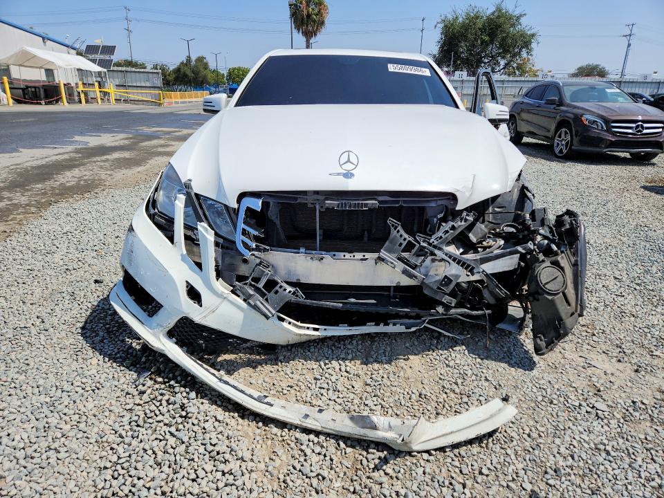 2013 Mercedes-benz E-class VIN WDDHF5KB8DA704353 COPART salvage auction — FRONT END, Ca - Salvage Certificate, sold $725 on 2026-07-24 (photo 5)