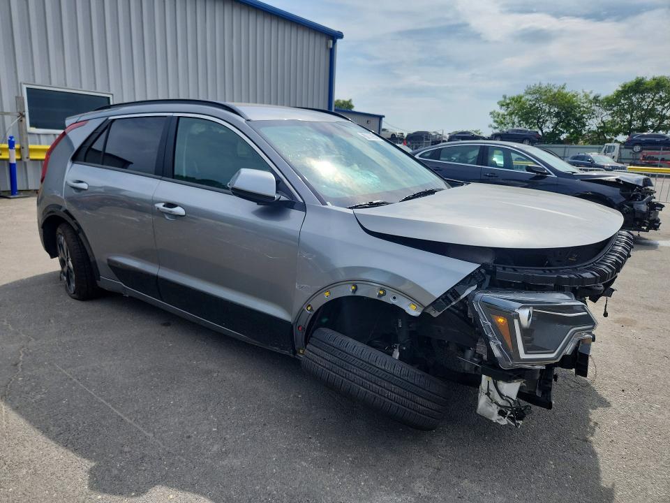 2024 Kia Niro VIN KNDCR3L19R5112143 COPART salvage auction — FRONT END, VA - CERT OF TITLE - SALVAGE, sold $3,250 on 2026-07-06 (photo 4)