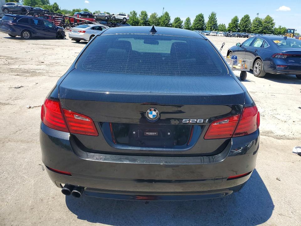 2012 BMW 5 series VIN WBAXH5C50CDW10521 COPART salvage auction — MECHANICAL, Mo - Certificate Of Title (P), sold $500 on 2026-07-02 (photo 6)