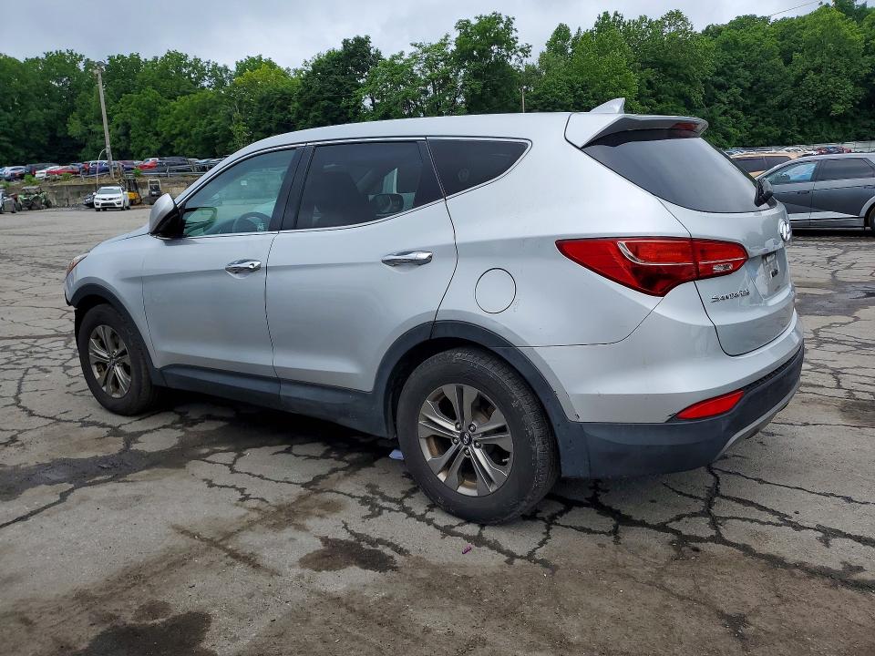 2015 Hyundai Santa fe VIN 5XYZTDLB1FG299312 COPART salvage auction — FRONT END, Ny - Mv-907A Salvage Certificate, sold $2,000 on 2026-07-14 (photo 2)
