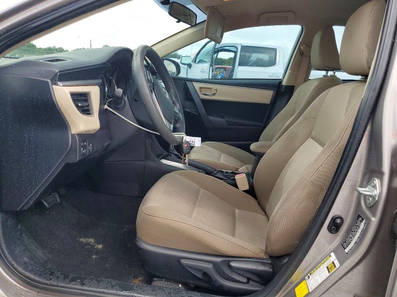 2014 Toyota Corolla VIN 5YFBURHE3EP168262 COPART salvage auction — FRONT END, Fl - Cert Of Title Slvg Rebuildable, sold $2,550 on 2026-07-07 (photo 7)