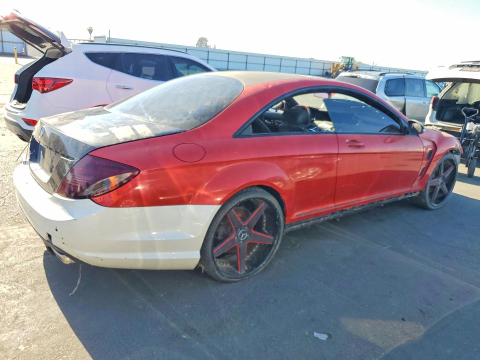 2008 Mercedes-benz Cl-class VIN WDDEJ71X68A014438 COPART salvage auction — FRONT END, CA - DIS/DLR/EXP ONLY CLEAN TITLE (P), sold $700 on 2026-07-20 (photo 3)
