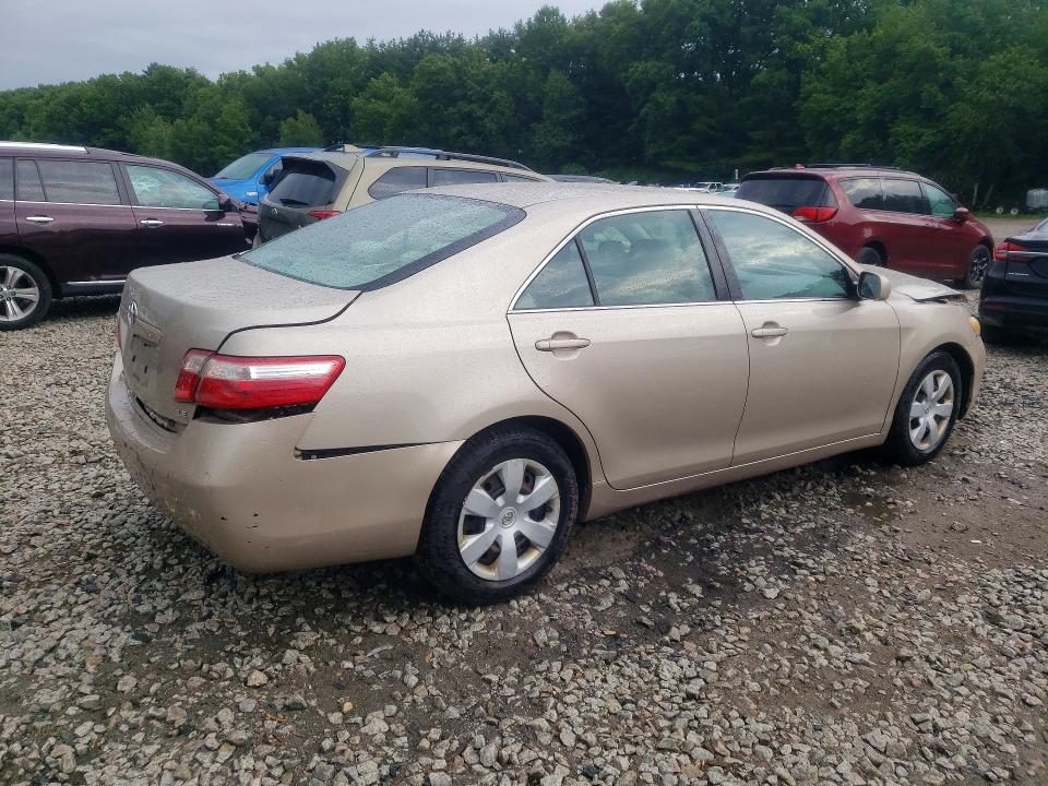 2007 Toyota Camry VIN 4T1BE46K37U715976 COPART salvage auction — FRONT END, Ma - Cert Of Title-Reconstrctd Coll, sold $700 on 2026-07-02 (photo 3)