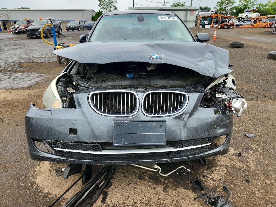 2008 BMW 5 series VIN WBANV93538CZ70208 COPART salvage auction — FRONT END, Ct - Cert Of Title-Salvage, sold $450 on 2026-07-28 (photo 5)