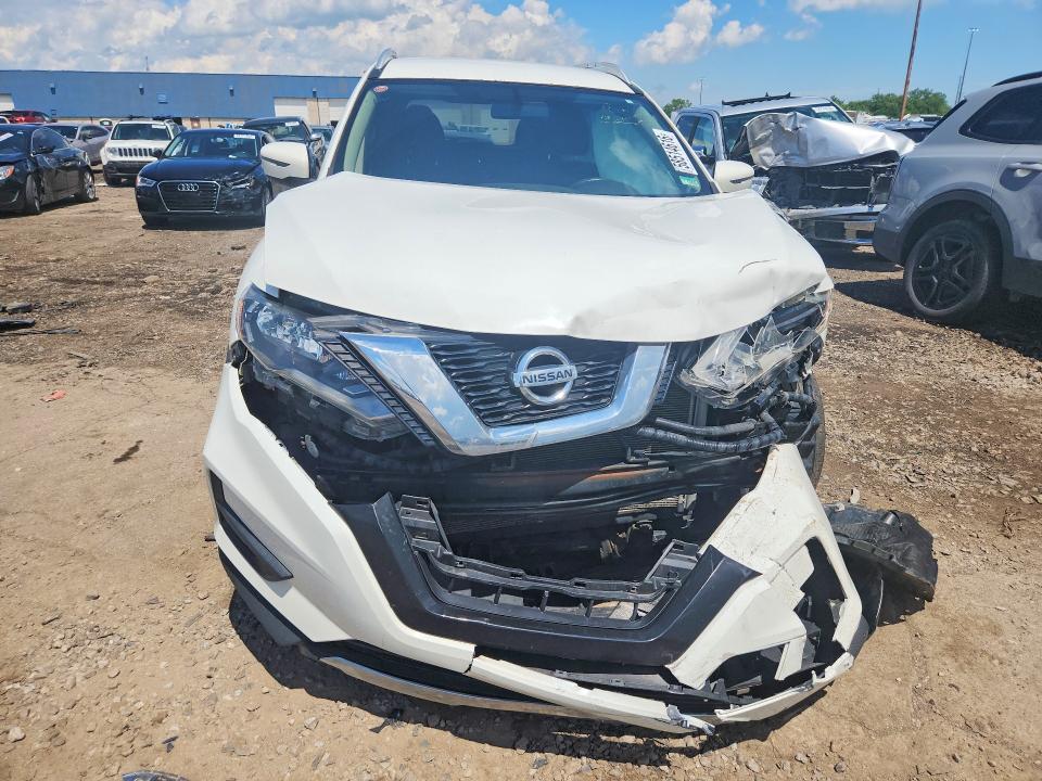 2017 Nissan Rogue VIN JN8AT2MT8HW142301 COPART salvage auction — FRONT END, Mi - Certificate Of Title, sold $300 on 2026-07-14 (photo 5)