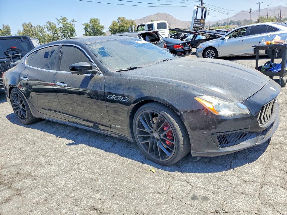 2017 Maserati Quattroporte VIN ZAM56RPS4H1235504 COPART salvage auction — MINOR DENT/SCRATCHES, Ca - Dis/Dlr/Exp Only Clean Title, sold $7,100 on 2026-07-09 (photo 4)