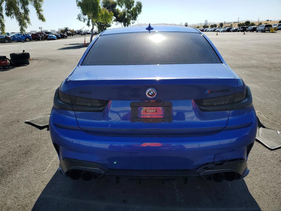 2022 BMW VIN WBA5U9C09NFL70780 COPART salvage auction — FRONT END, Ca - Salvage Certificate, sold $6,500 on 2026-07-27 (photo 6)