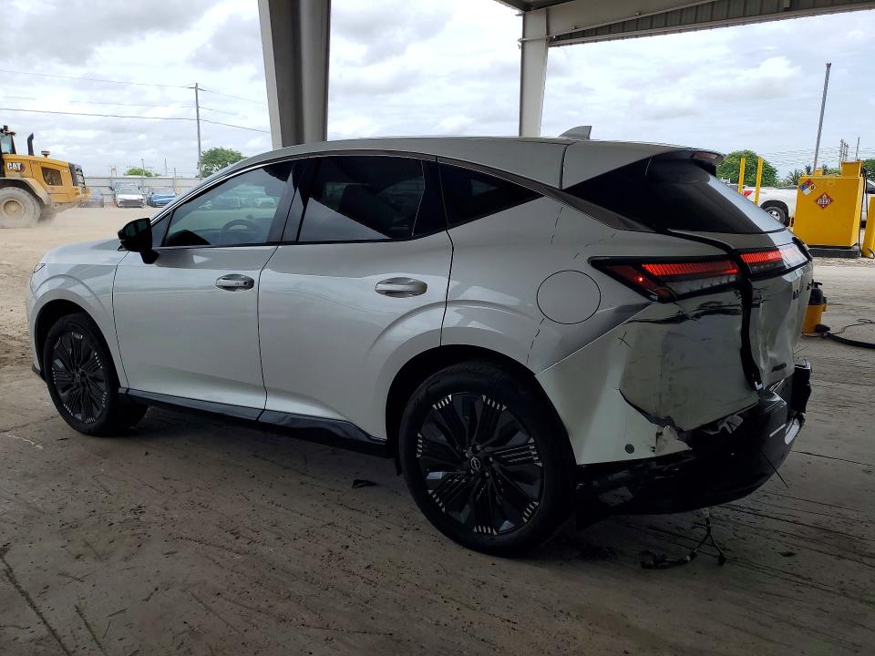 2025 Nissan Murano VIN 5N1AZ3DT4SC106545 COPART salvage auction — REAR END, Fl - Cert Of Title Slvg Rebuildable, sold $11,700 on 2026-07-15 (photo 2)