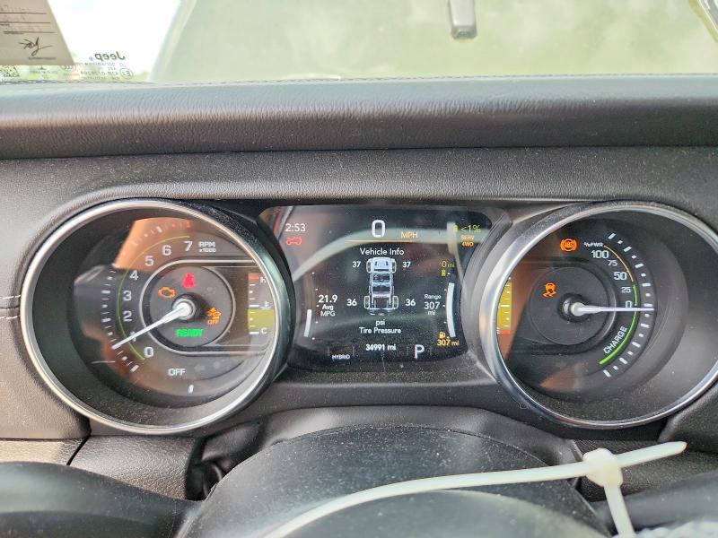 2022 Jeep Wrangler / VIN 1C4JJXP65NW271161 COPART salvage auction — SIDE, VA - CERT OF TITLE - SALVAGE, sold $13,200 on 2026-07-29 (photo 9)