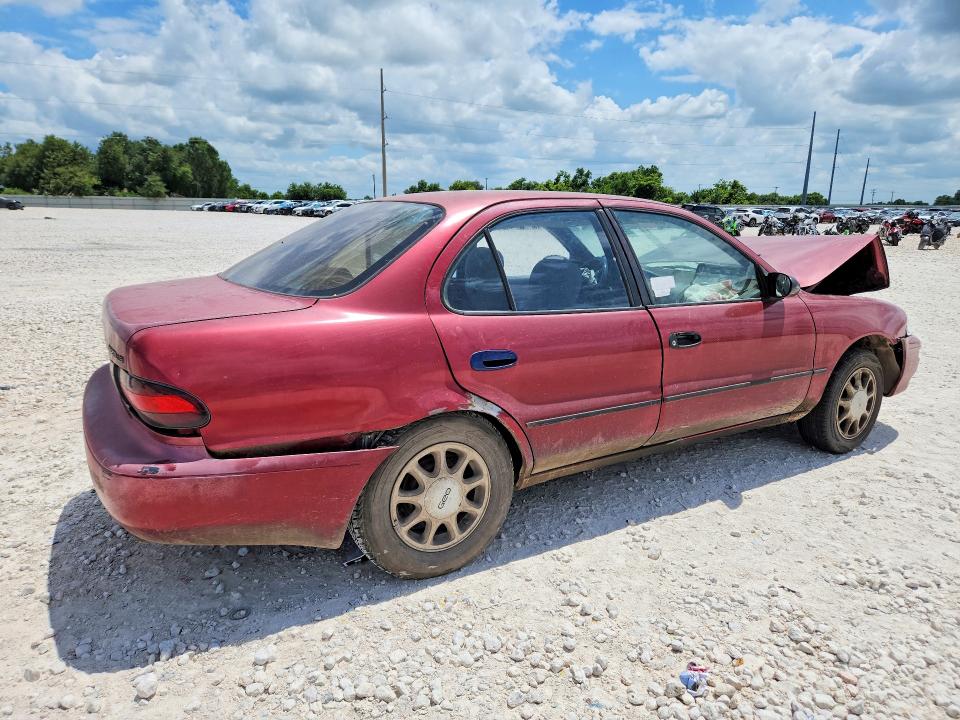1995 Geo Prizm VIN 1Y1SK5281SZ060656 COPART salvage auction — FRONT END, TX - SALVAGE VEHICLE TITLE (P), sold $70 on 2026-07-16 (photo 3)