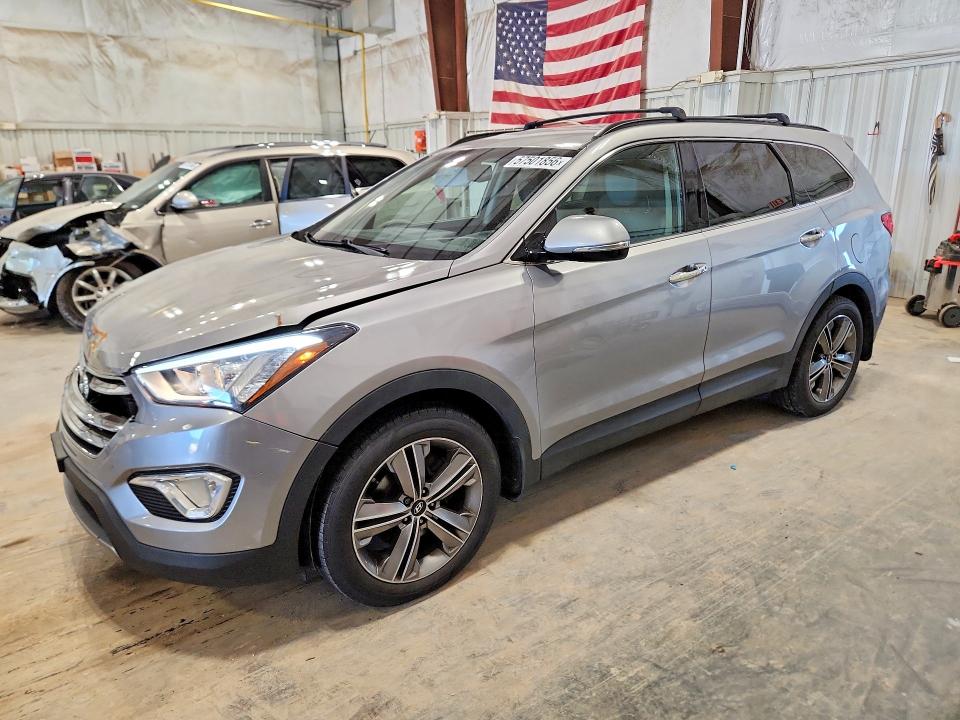 2014 Hyundai Santa fe VIN KM8SNDHF2EU075479 COPART salvage auction — FRONT END, WI - CERTIFICATE OF TITLE, sold $2,100 on 2026-07-22 (photo 1)