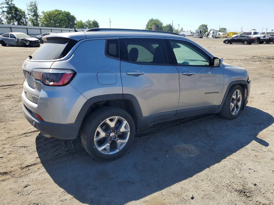 2021 Jeep Compass VIN 3C4NJCCB4MT573476 COPART salvage auction — FRONT END, Ca - Lien Papers-Clean Or Ac, sold $1,950 on 2026-07-17 (photo 3)