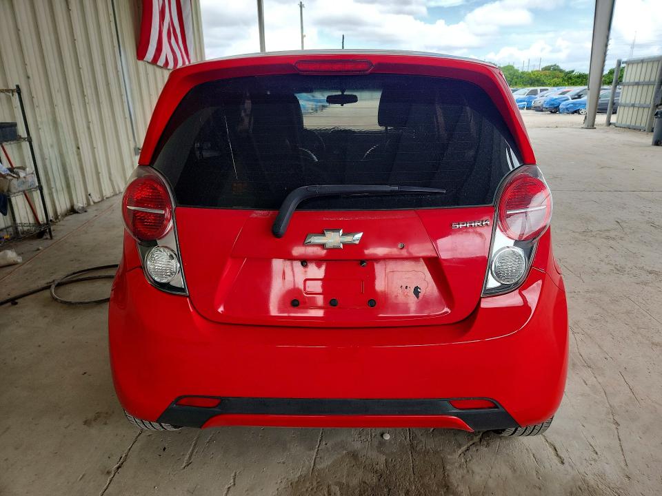 2013 Chevrolet Spark VIN KL8CC6S94DC504650 COPART salvage auction — NORMAL WEAR, Fl - Certificate Of Title, sold $1,150 on 2026-07-08 (photo 6)