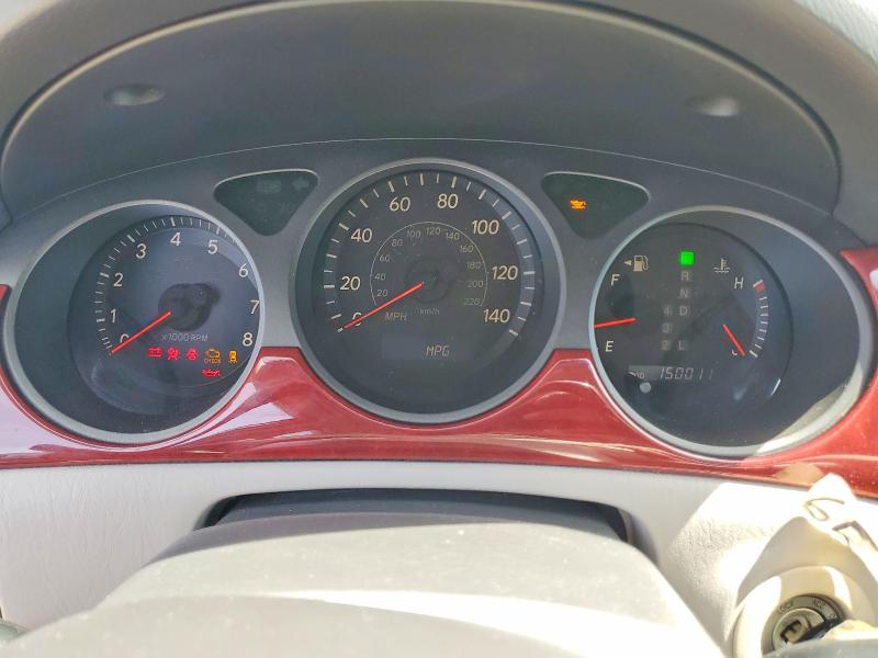 2004 Lexus Es 330 VIN JTHBA30GX45003998 COPART salvage auction — FRONT END, Ca - Salvage Certificate, sold $325 on 2026-07-06 (photo 9)