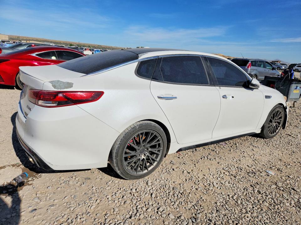 2016 Kia Optima VIN 5XXGW4L25GG024871 COPART salvage auction — FRONT END, Nm - Certificate Of Title, sold $1,700 on 2026-07-07 (photo 3)