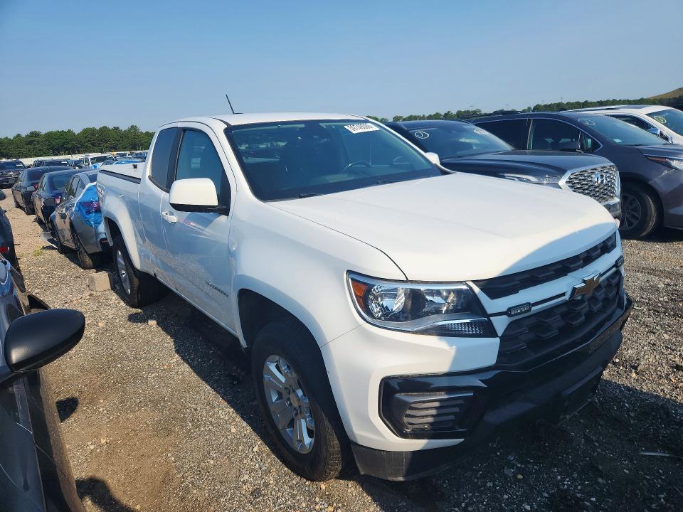 2022 Chevrolet Colorado VIN 1GCHSCEA7N1246884 COPART salvage auction — SIDE, Tx - Certificate Of Title, sold $11,700 on 2026-07-30 (photo 4)