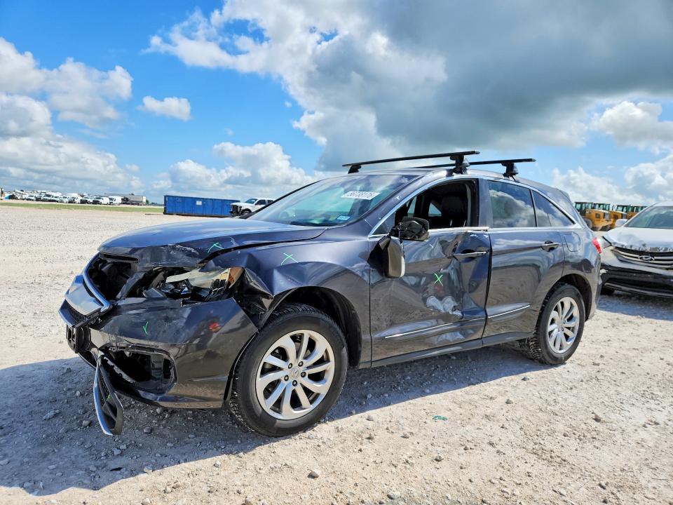 2016 Acura VIN 5J8TB3H58GL012397 COPART salvage auction — SIDE, Tx - Salvage Vehicle Title, sold $1,600 on 2026-07-02 (photo 1)