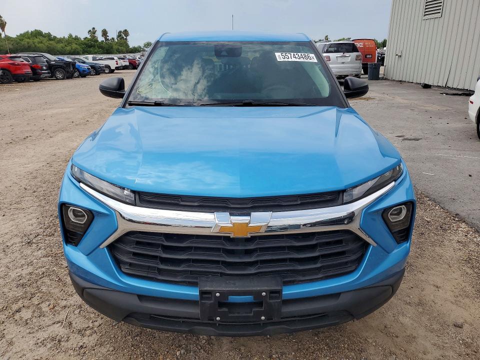 2026 Chevrolet VIN KL79MMSL5TB011477 COPART salvage auction — SIDE, Tx - Certificate Of Title (P), sold $12,500 on 2026-07-29 (photo 5)