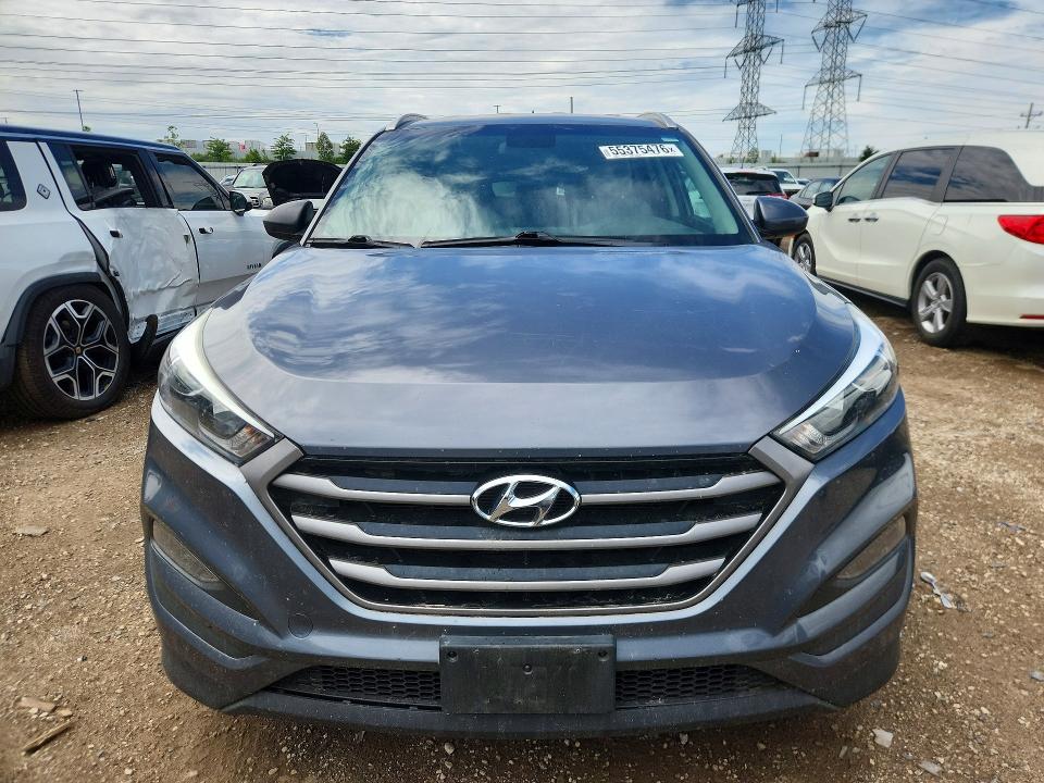 2016 Hyundai Tucson VIN KM8J3CA41GU089008 COPART salvage auction — REAR END, Il - Salvage Certificate, sold $1,950 on 2026-07-07 (photo 5)