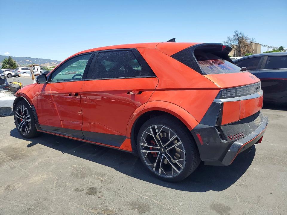 2025 Hyundai Ioniq VIN KM8KNDA85SU003389 COPART salvage auction — FRONT END, CA - SALVAGE CERTIFICATE, sold $10,200 on 2026-07-28 (photo 2)