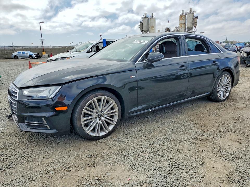 2018 Audi VIN WAUENAF4XJA063526 COPART salvage auction — FRONT END, Ca - Salvage Certificate, sold $3,550 on 2026-07-24 (photo 1)