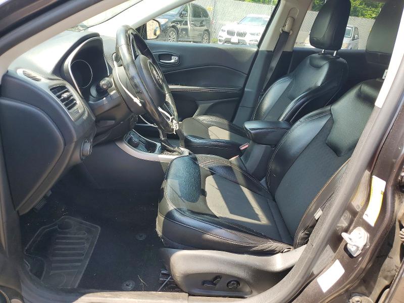 2018 Jeep Compass VIN 3C4NJDBB4JT103872 COPART salvage auction — FRONT END, PA - CERTIFICATE OF SALVAGE, sold $1,650 on 2026-08-16 (photo 7)