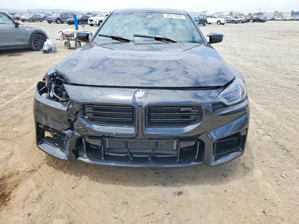 2025 BMW M2 VIN 3MF23DM02S8F69505 COPART salvage auction — FRONT END, Ca - Salvage Certificate, sold $37,250 on 2026-09-29 (photo 5)