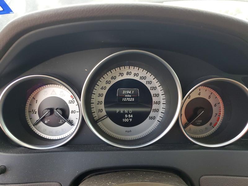 2013 Mercedes-benz C-klasse VIN WDDGF4HB2DA769924 COPART salvage auction — MECHANICAL, Tx - Certificate Of Title, sold $700 on 2026-07-10 (photo 9)