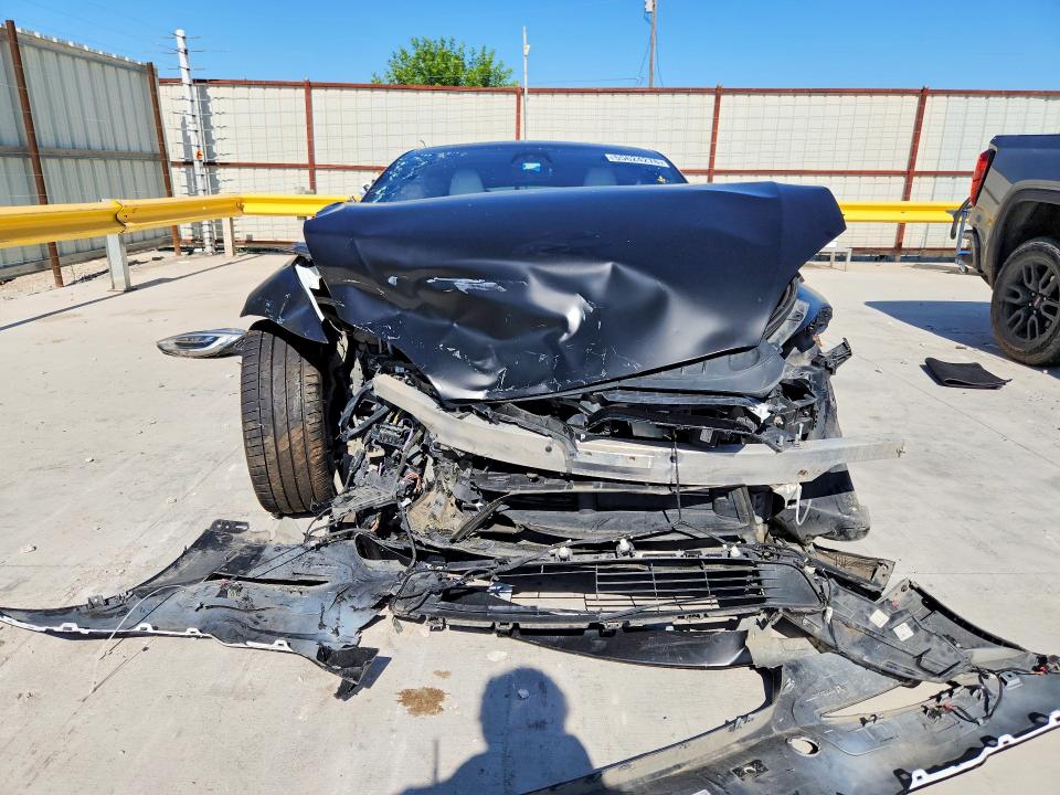 2021 Tesla VIN 5YJSA1E66MF452762 COPART salvage auction — FRONT END, Tx - Salvage Vehicle Title, sold $1,700 on 2026-07-24 (photo 5)