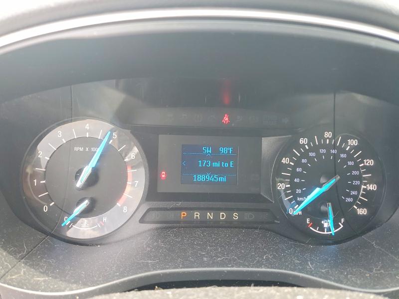 2014 Ford Fusion VIN 3FA6P0G72ER329188 COPART salvage auction — REAR END, Tx - Salvage Vehicle Title, sold $950 on 2026-07-02 (photo 9)