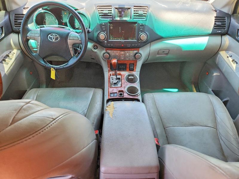 2010 Toyota Highlander VIN 5TDDK3EHXAS003949 COPART salvage auction — FRONT END, NM - CERT OF TITLE-SALVAGE, sold $1,200 on 2026-07-16 (photo 8)