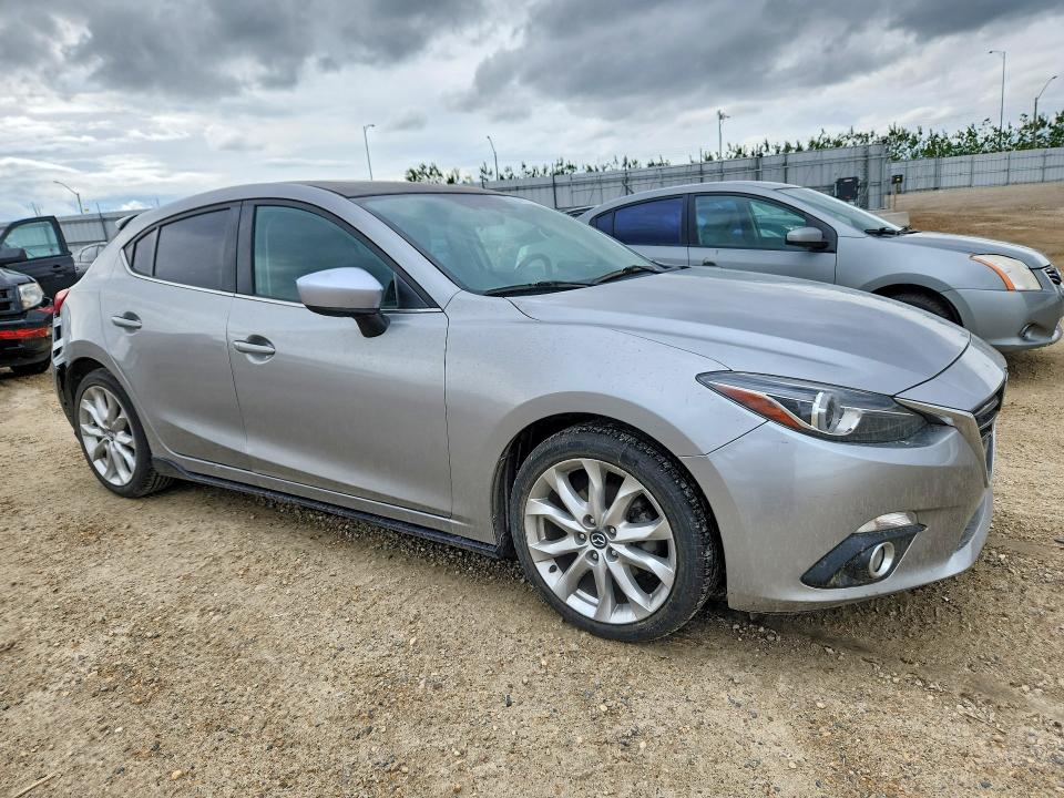 2014 Mazda 3 VIN JM1BM1M35E1184814 COPART salvage auction — REAR END, Salvage Title, sold $3,300 on 2026-07-09 (photo 4)