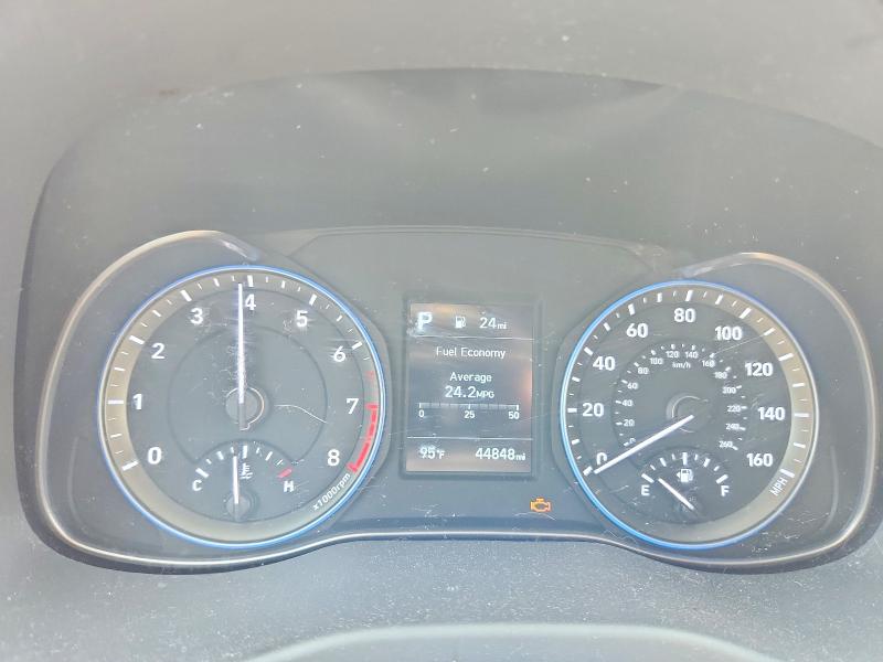 2020 Hyundai Kona VIN KM8K2CAA4LU588621 COPART salvage auction — HAIL, Oh - Cert Of Title-Salvage, sold $5,500 on 2026-07-20 (photo 9)