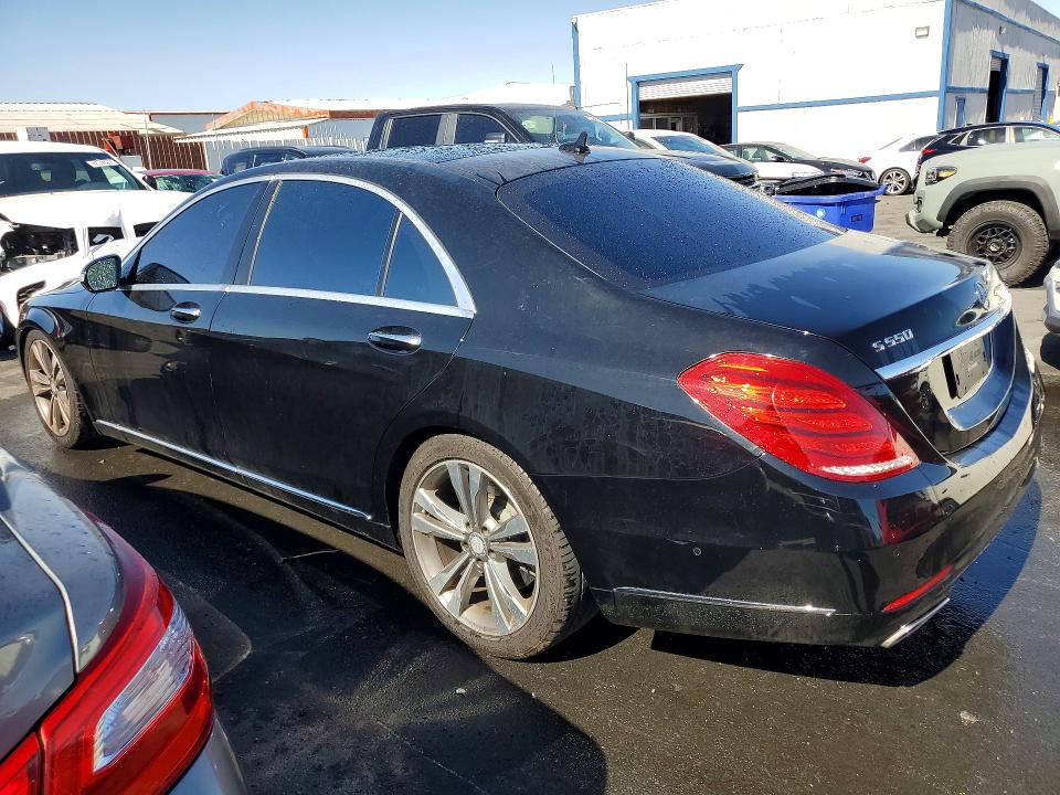 2016 Mercedes-benz S-klasse VIN WDDUG8CB4GA207607 COPART salvage auction — MINOR DENT/SCRATCHES, Nv - Certificate Of Title, sold $13,900 on 2026-07-27 (photo 2)