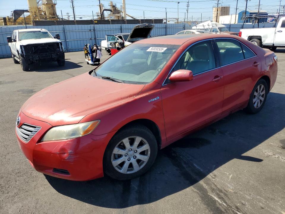 2008 Toyota Camry hybrid VIN JTNBB46K483045516 COPART salvage auction — FRONT END, Ca - Dis/Dlr/Exp Only Clean Title, sold $1,050 on 2026-07-08 (photo 1)