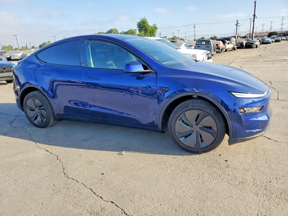 2026 Tesla Model y VIN 7SAYGDEDXTF407480 COPART salvage auction — SIDE, Ca - Salvage Certificate, sold $22,500 on 2026-07-09 (photo 4)