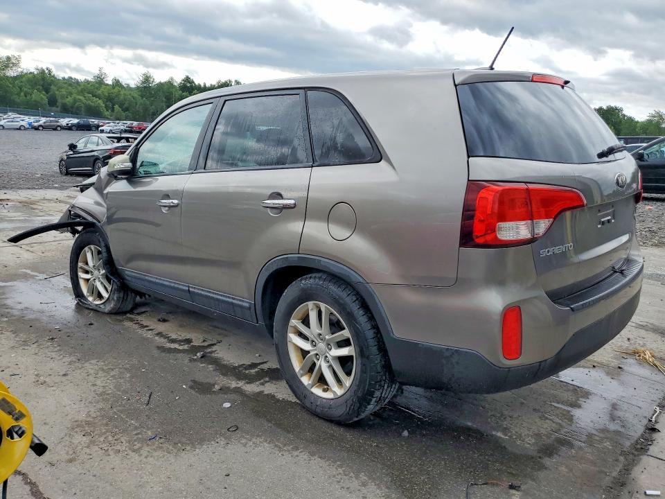 2014 Kia VIN 5XYKT3A69EG494218 COPART salvage auction — FRONT END, Pa - Certificate Of Salvage, sold $625 on 2026-07-08 (photo 2)