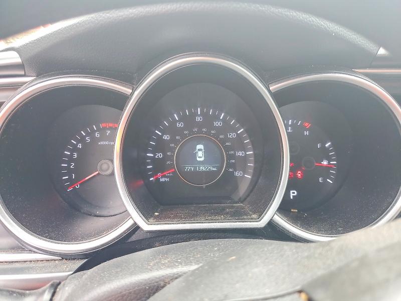 2014 Kia Optima VIN 5XXGM4A76EG340166 COPART salvage auction — FRONT END, Va - Certificate Of Title, sold $275 on 2026-07-02 (photo 9)