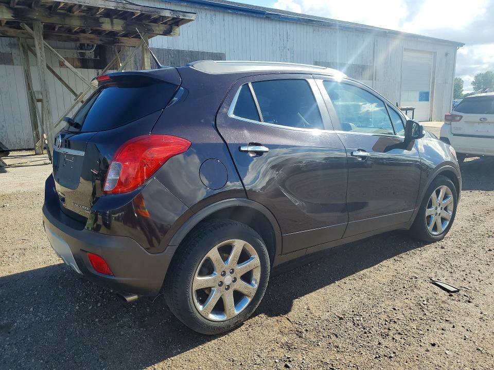 2014 Buick Encore VIN KL4CJHSB4EB625711 COPART salvage auction — FRONT END, Mi - Certificate Of Title, sold $600 on 2026-07-15 (photo 3)