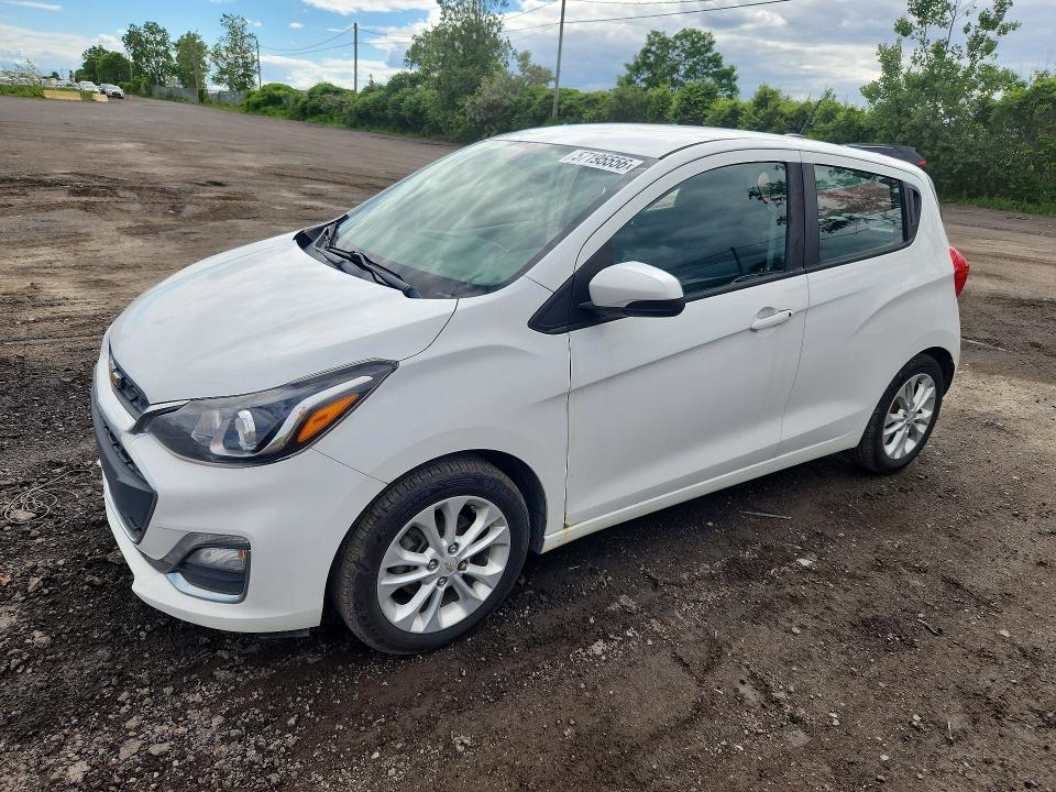 2020 Chevrolet Spark VIN KL8CD6SA3LC404819 COPART salvage auction — SIDE, Qc - Gravement Accidente, sold $1,050 on 2026-07-21 (photo 1)
