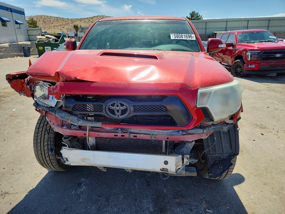 2013 Toyota Tacoma VIN 3TMJU4GN3DM154822 COPART salvage auction — FRONT END, Nm - Cert Of Title-Salvage, sold $5,500 on 2026-07-09 (photo 5)