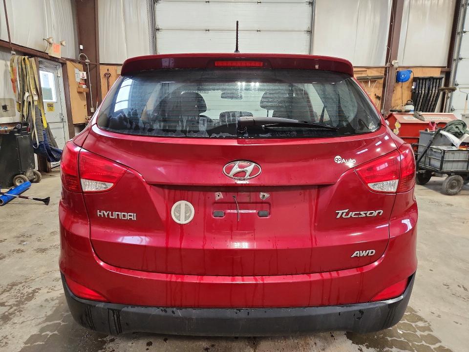 2013 Hyundai VIN KM8JTCACXDU763952 COPART salvage auction — REAR END, Ab - Bos - Salvage, sold $125 on 2026-07-23 (photo 6)