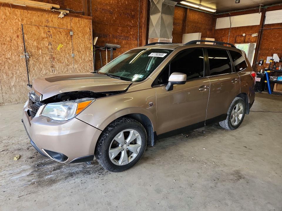 2014 Subaru VIN JF2SJAHC8EH495598 COPART salvage auction — FRONT END, Pa - Certificate Of Salvage, sold $525 on 2026-07-09 (photo 1)