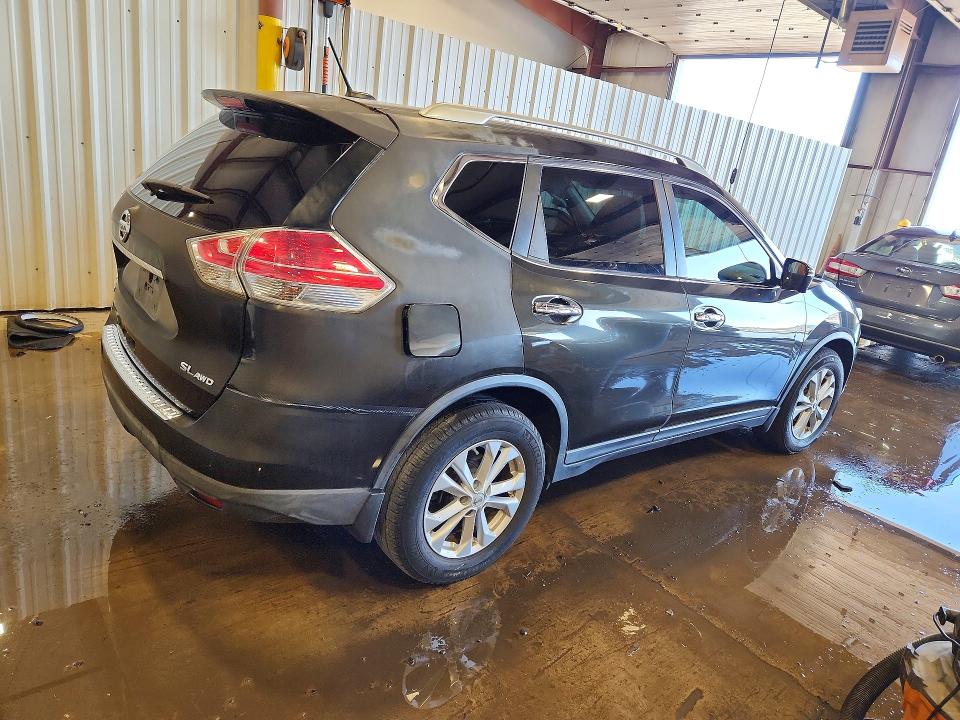 2015 Nissan Rogue VIN KNMAT2MT9FP508818 COPART salvage auction — SIDE, Pa - Cert Of Salv-R=Reconstructed, sold $1,300 on 2026-07-07 (photo 3)