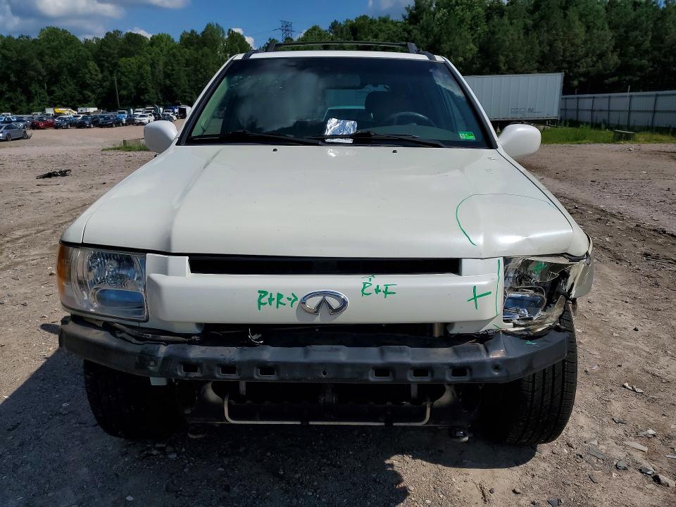 2003 Infiniti Qx4 VIN JNRDR09Y63W302636 COPART salvage auction — FRONT END, Va - Cert Of Title - Salvage, sold $225 on 2026-07-13 (photo 5)