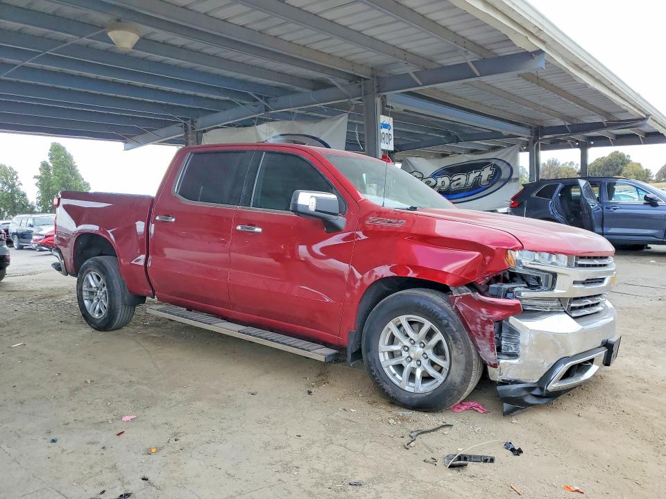 2019 Chevrolet Silverado VIN 1GCUYGED4KZ419661 COPART salvage auction — REAR END, Ca - Salvage Certificate, sold $8,500 on 2026-07-02 (photo 4)