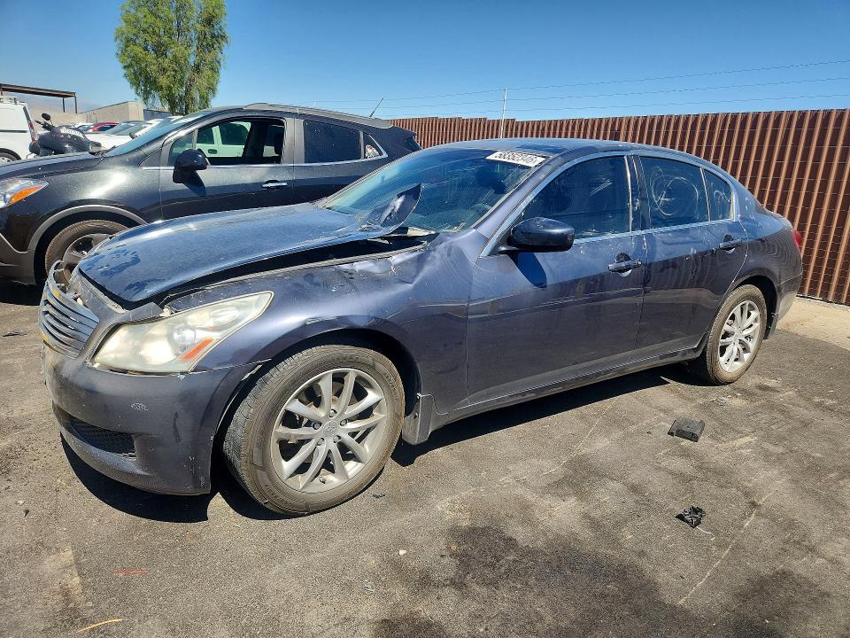 2009 Infiniti G37 VIN JNKCV61F99M353247 COPART salvage auction — FRONT END, NV - SALVAGE TITLE, sold $775 on 2026-07-20 (photo 1)