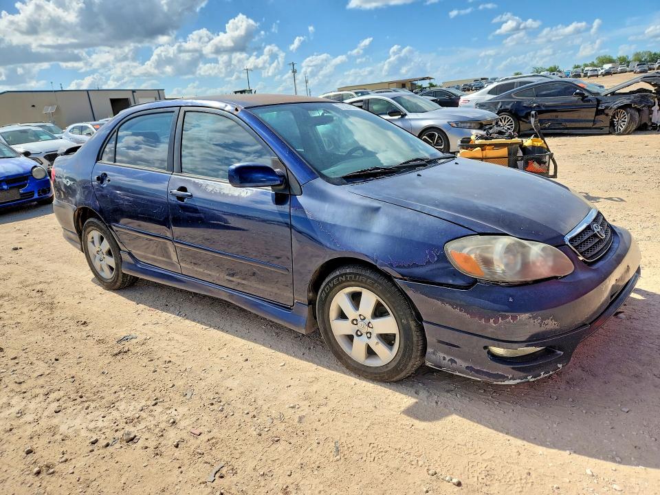 2007 Toyota Corolla VIN 1NXBR30E77Z799575 COPART salvage auction — FRONT END, Tx - Salvage Vehicle Title, sold $1,400 on 2026-07-02 (photo 4)