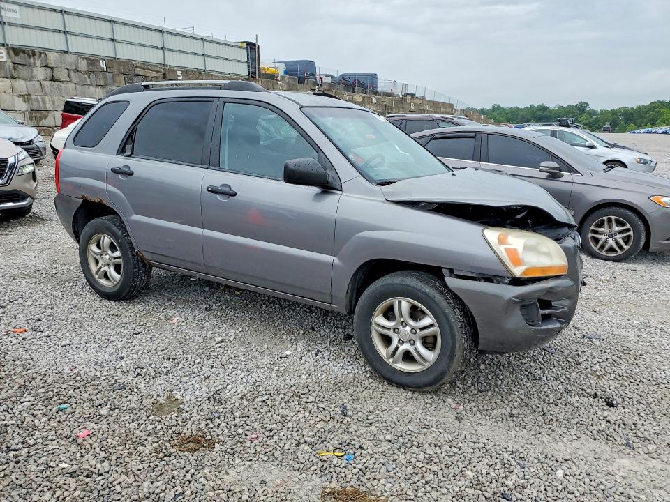 2008 Kia Sportage VIN KNDJE723487538502 COPART salvage auction — FRONT END, Oh - Cert Of Title-Salvage, sold $275 on 2026-07-31 (photo 4)