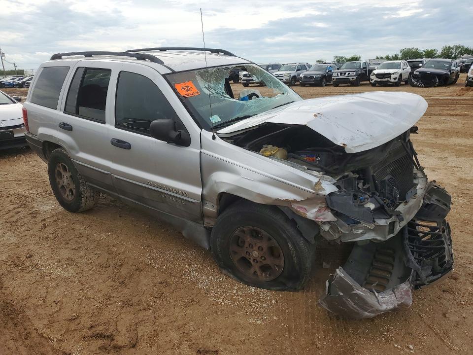 2002 Jeep Grand cherokee VIN 1J4GX48S42C323485 COPART salvage auction — FRONT END, Tx - Salvage Vehicle Title, sold $175 on 2026-07-02 (photo 4)